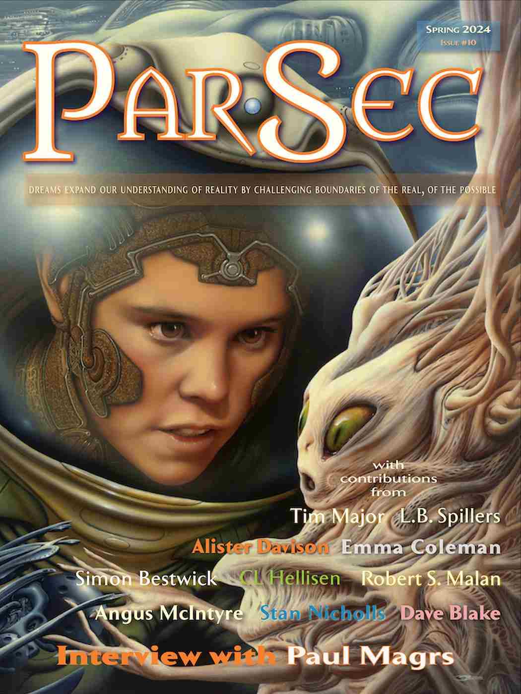Parsec 10 Ps Publishing Tim Major Lb Spillers Alister Davison Emma Coleman Simon Bestwick Cl Hellisen Robert S Malan Angus Mcintyre Sam Nicholls Dave Blake Ian Whates