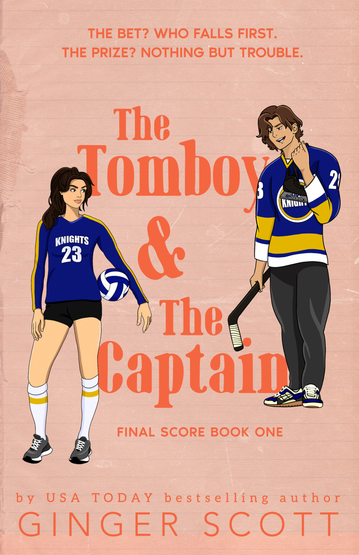 The Tomboy And The Captain An Enemiestolovers College Hockey Romance The Final Score Series Book 1 Ginger Scott