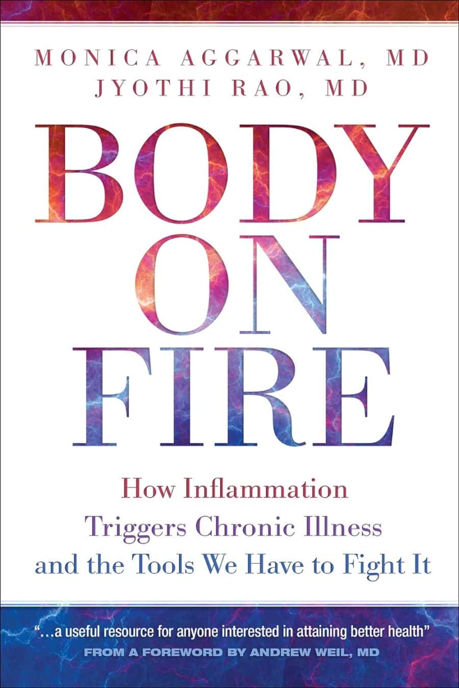 Body On Fire How Inflammation Triggers Chronic Illness And The Tools We Have To Fight It Monica Aggarwal Jyothi Rao
