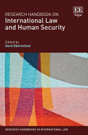 Research Handbook On International Law And Human Security Gerd Oberleitner