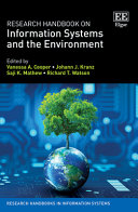 Research Handbook On Information Systems And The Environment Johann J Kranz