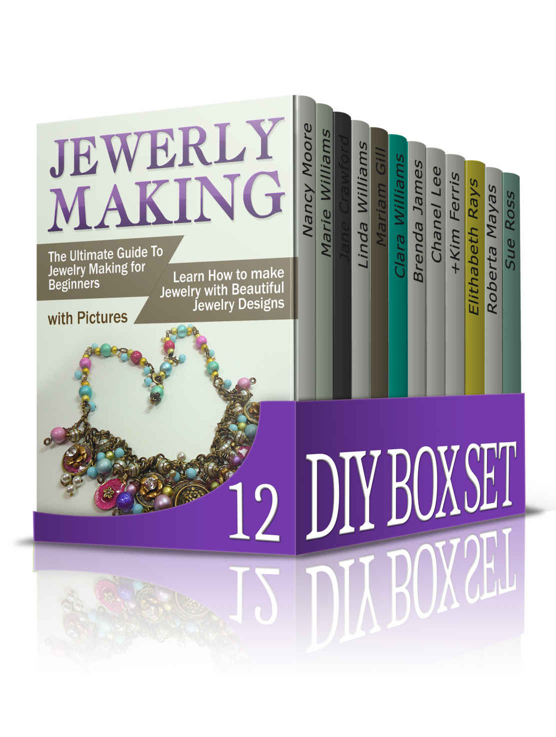 Diy Box Set 12 Books 1 Jewelry Making 2 Candle Making 3 Container Gardening 4crochet For Beginners 5 Diy Cleaning And Organizing 6 Diy Pantry 7indoor Gardening And More Chanel Lee Nancy Moore Marie Williams Jane Crawford Linda Williams Mariam Gill Clara Williams Brenda James Kim Ferris Elithabeth Rays
