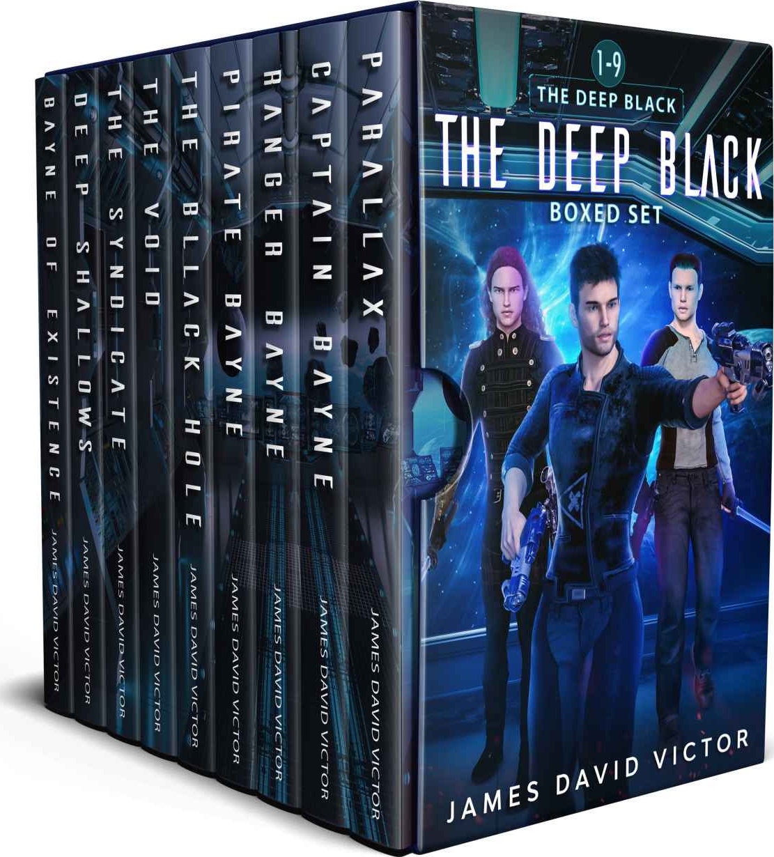 The Deep Black Space Opera Boxed Set Books 19 James David Victor