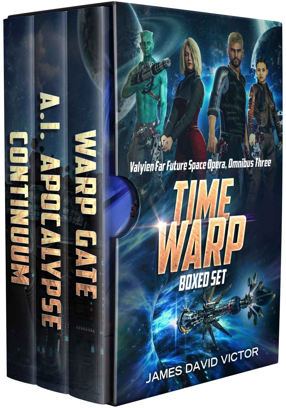 Valyien Far Future Space Opera Boxed Set Boks 79 James David Victor