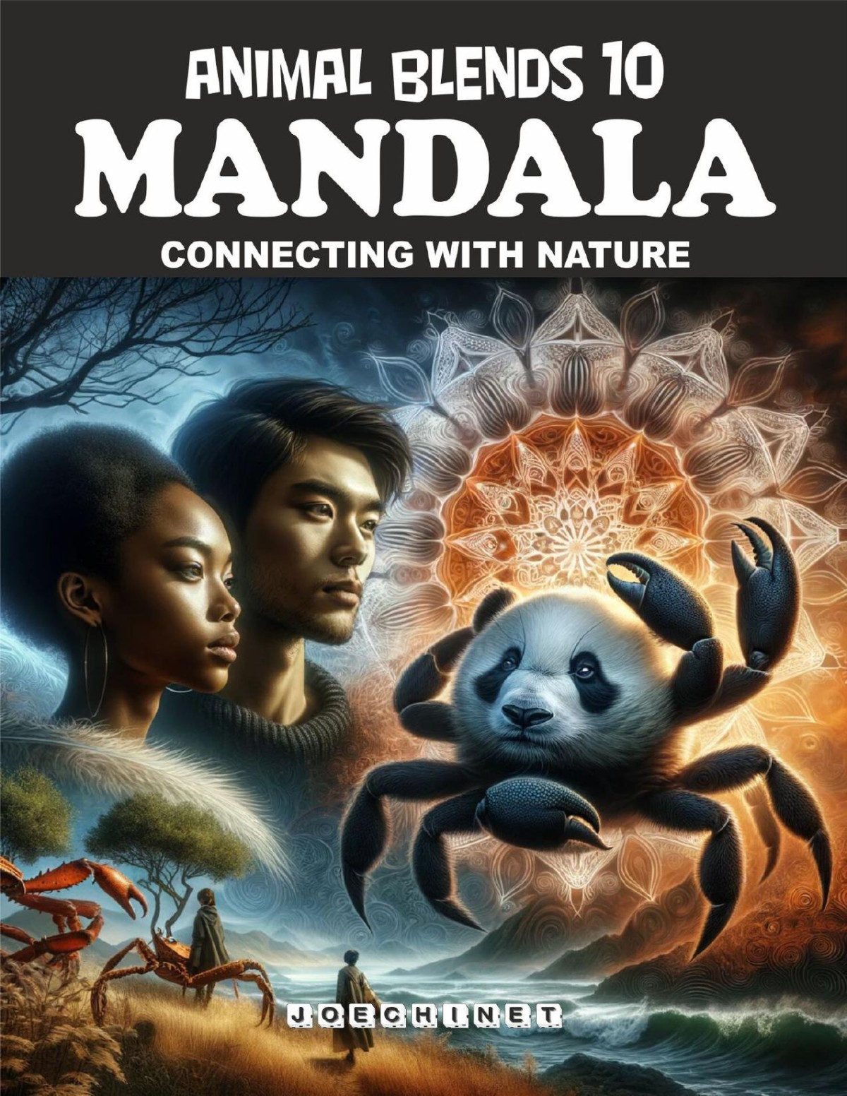 Animal Blends 10 Mandala Natures Symphony Colorful Explorations In The Serenity Of The Wild Signoretto