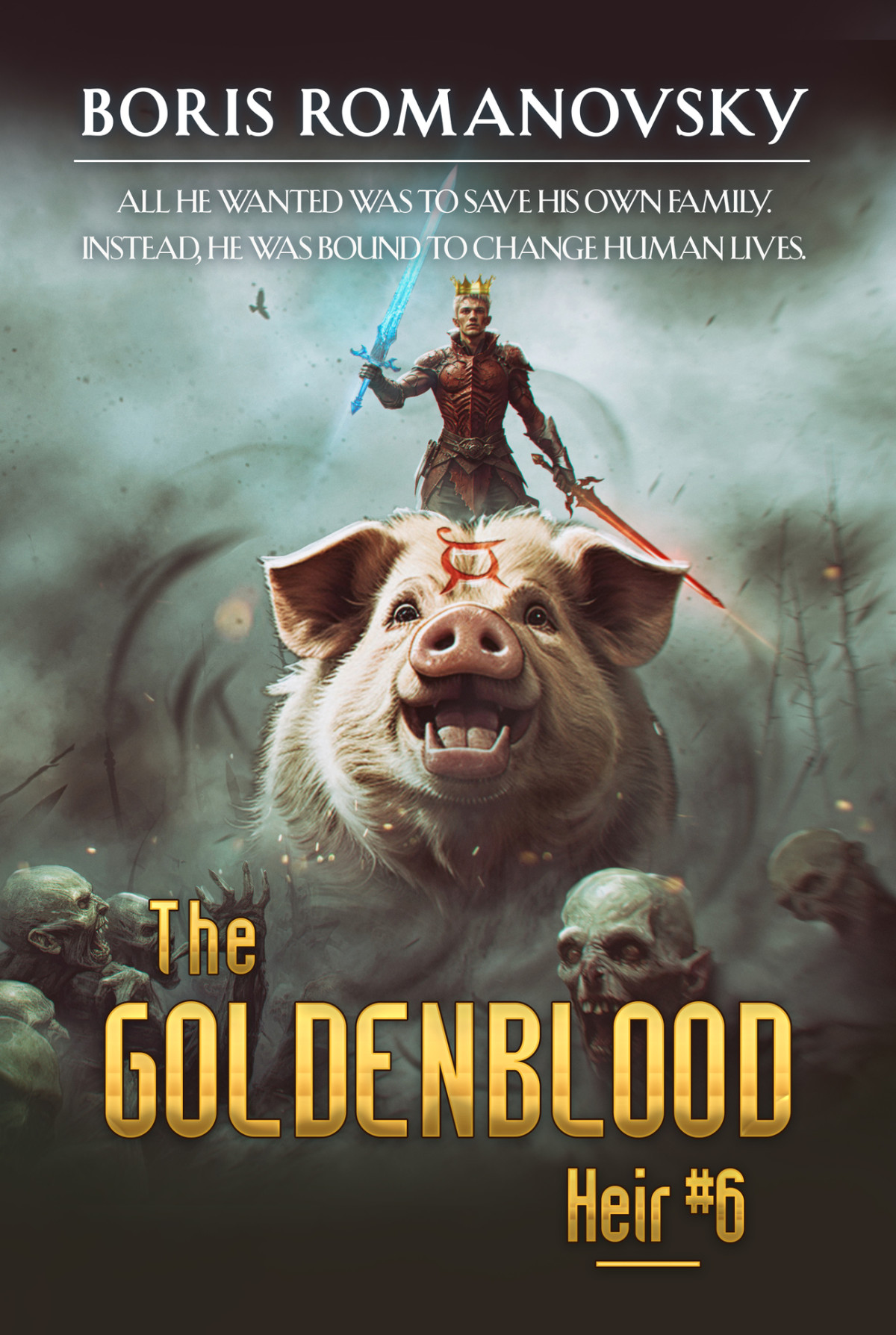 The Goldenblood Heir Book 6 A Portal Progression Fantasy Series Boris Romanovsky