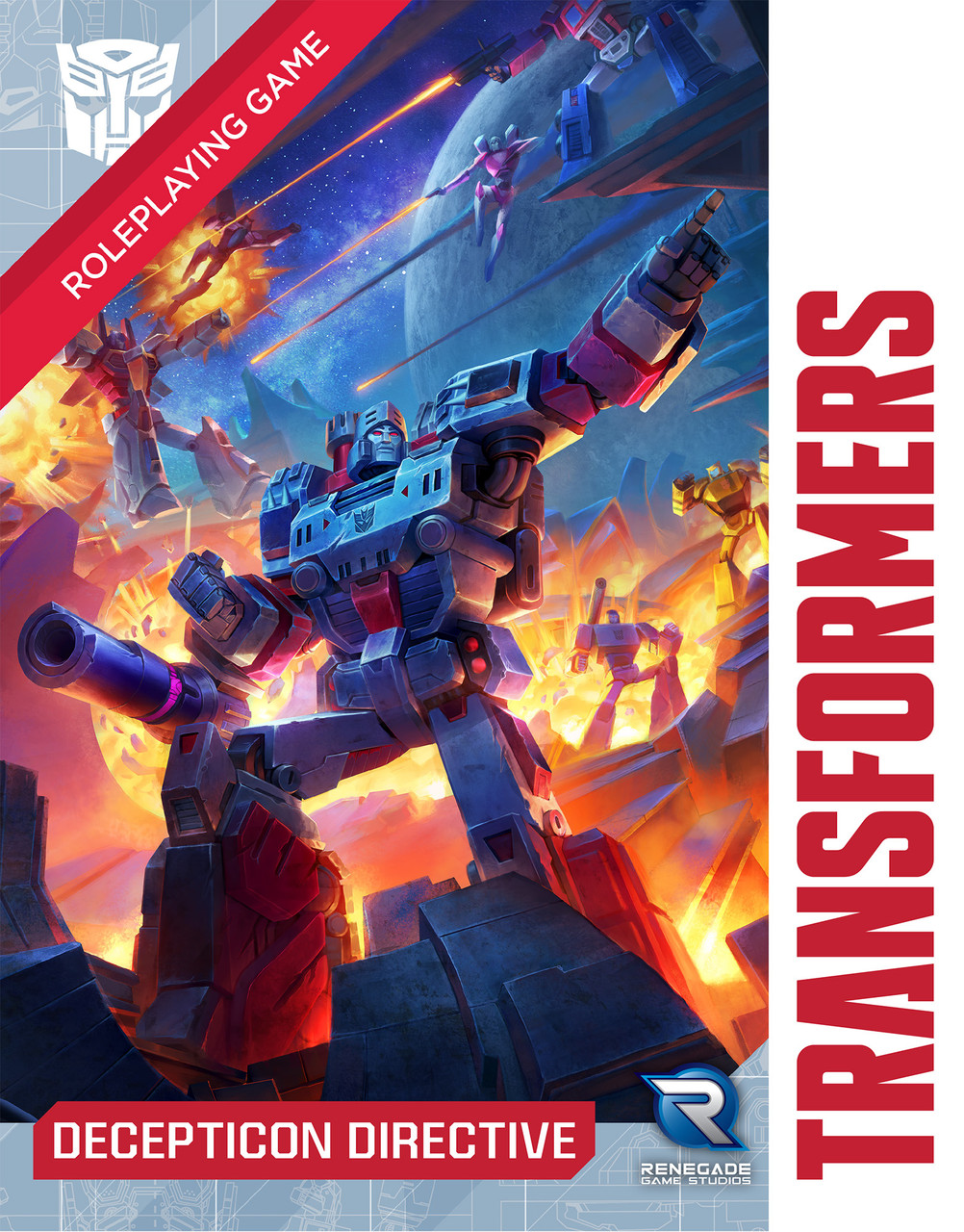 Transformers Role Playing Game Decepticons Sourcebook Renegade Game Studios