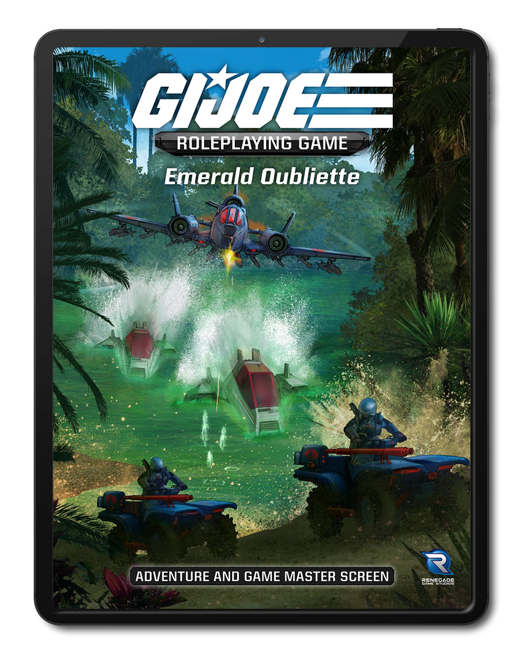 Gi Joe Roleplaying Game The Emerald Oubliette Adventure Book Renegade Games Studios