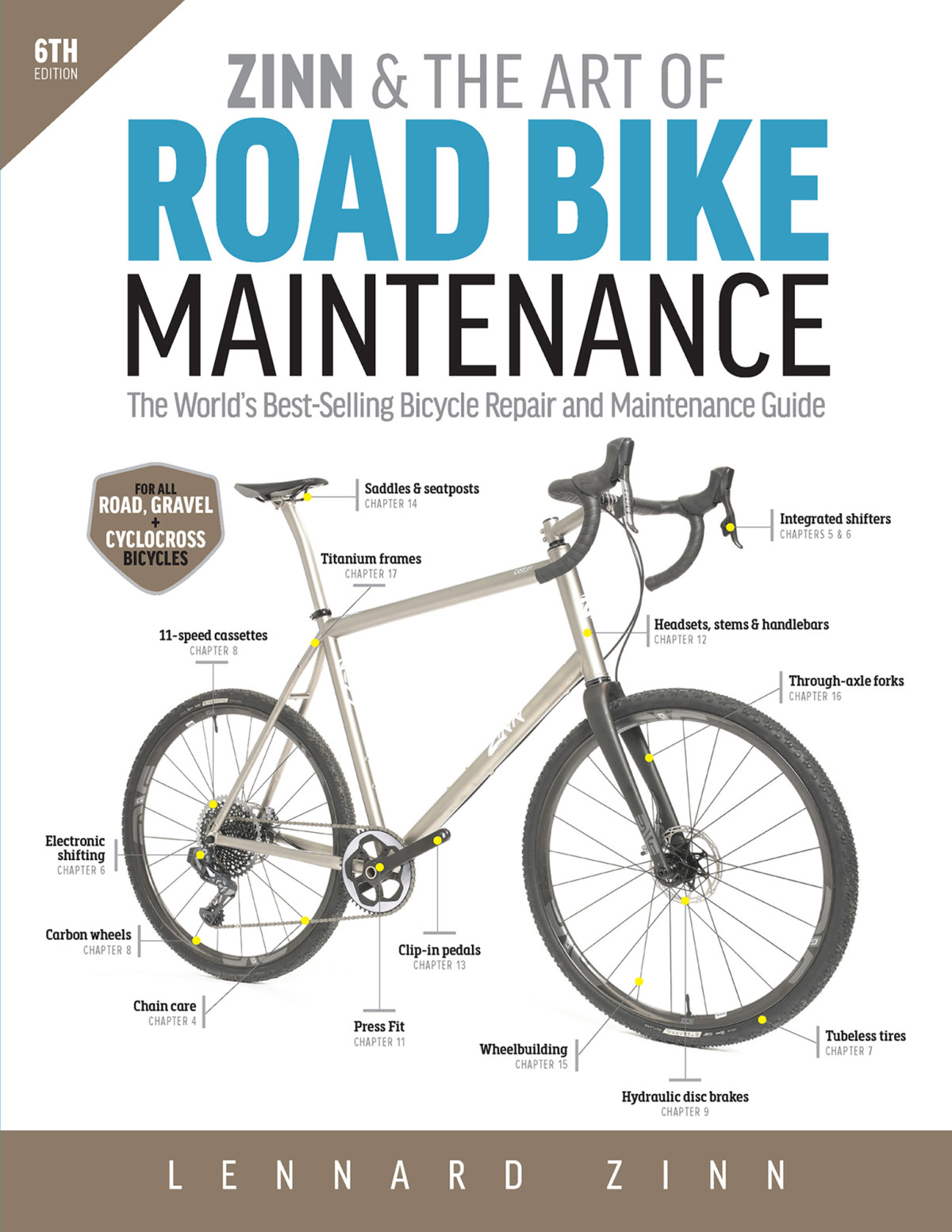 Zinn The Art Of Road Bike Maintenance The Worlds Bestselling Bicycle Repair And Maintenance Guide 6th Edition 6th Edition Lennard Zinn