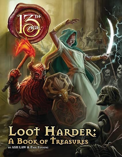 13th Age Loot Harder Pelgrane Press