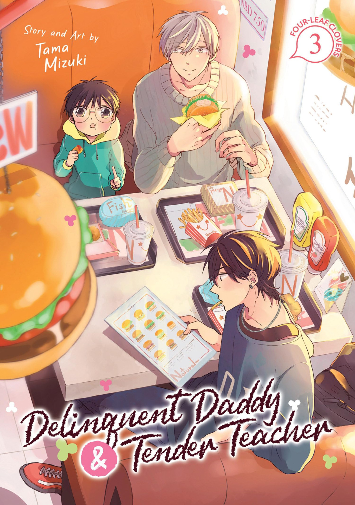 Delinquent Daddy And Tender Teacher Vol 3 Fourleaf Clovers Tama Mizuki