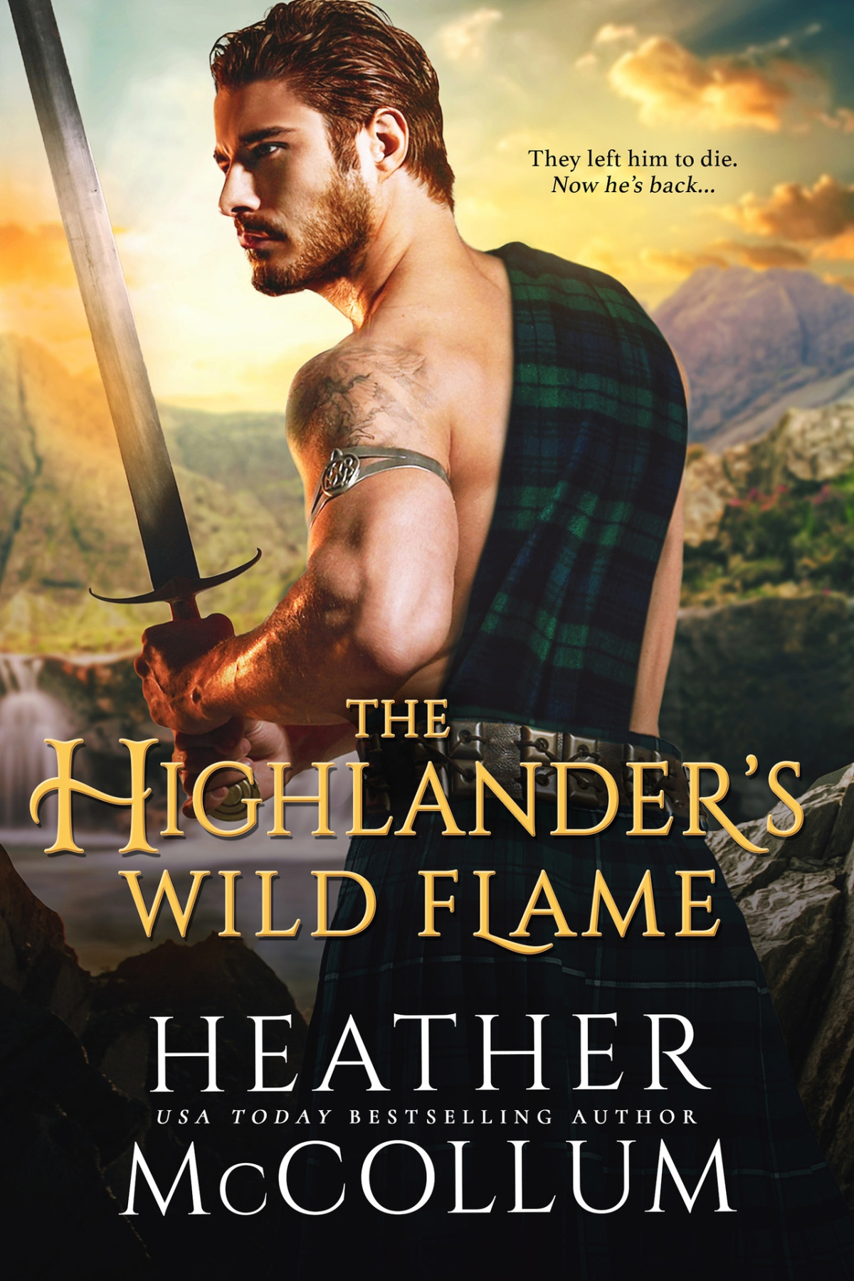 The Highlanders Wild Flame Heather Mccollum