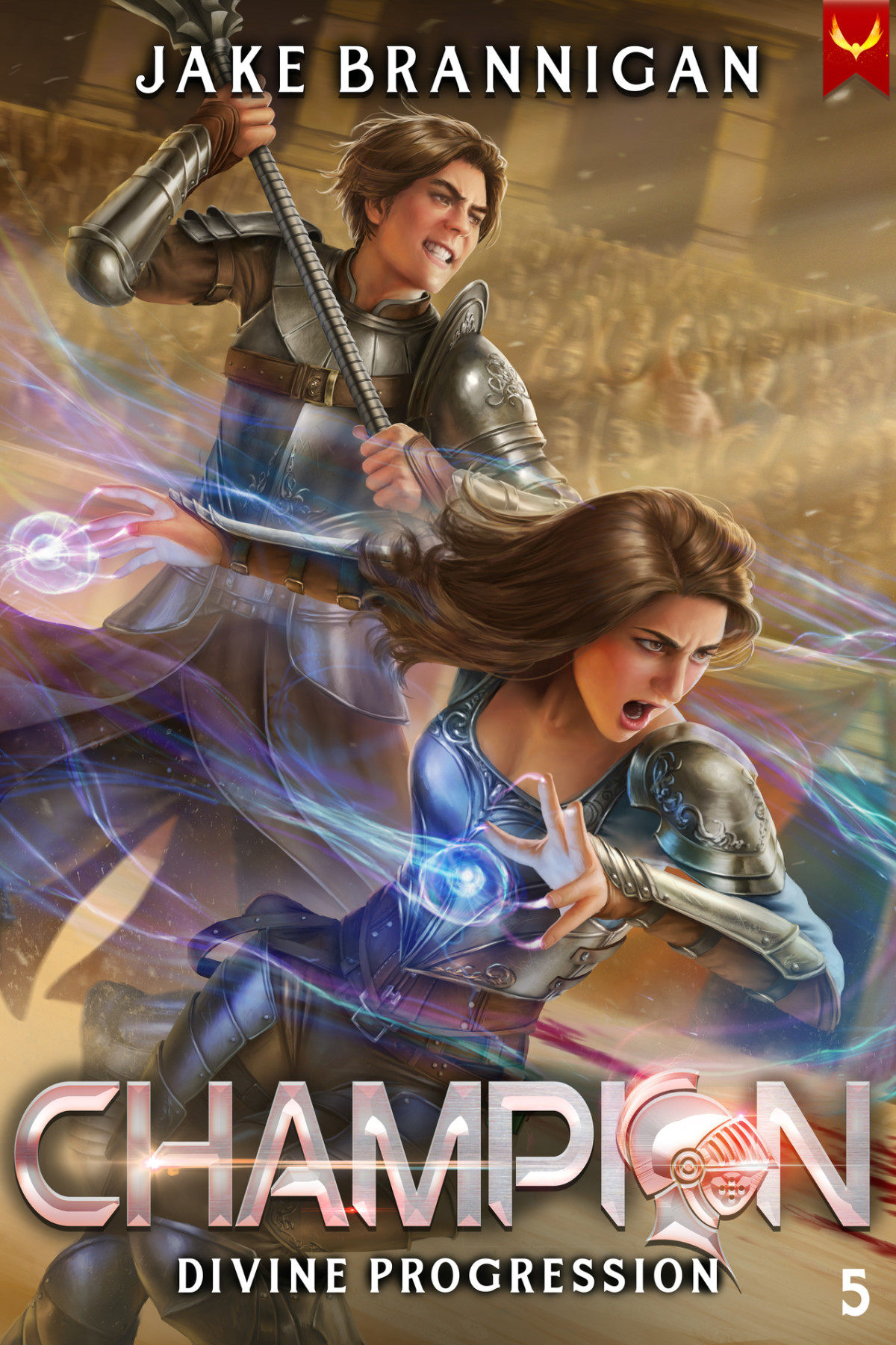 Champion A Litrpg Adventure Divine Progression Book 5 Jake Brannigan