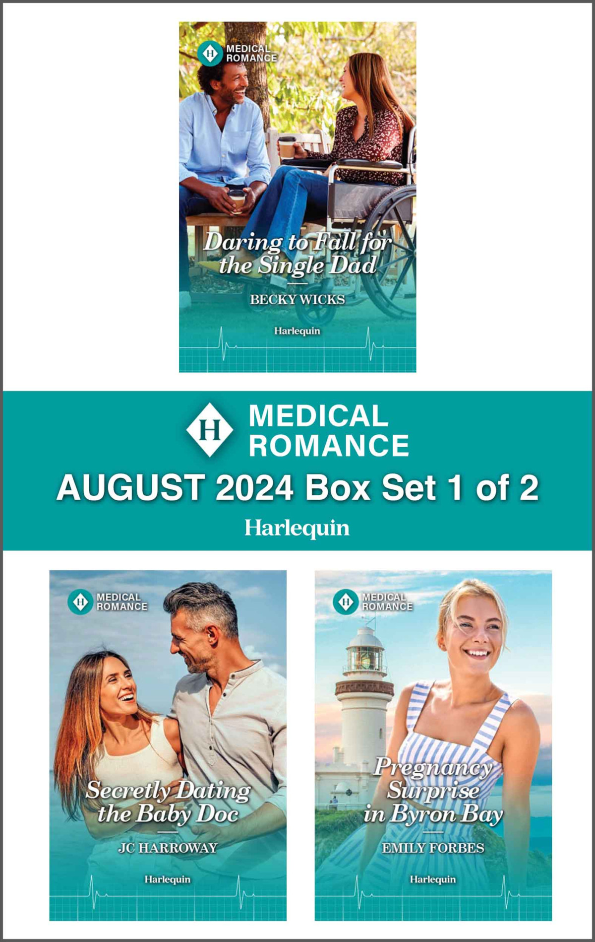 Harlequin Medical Romance August 2024box Set 1 Of 2 Becky Wicks