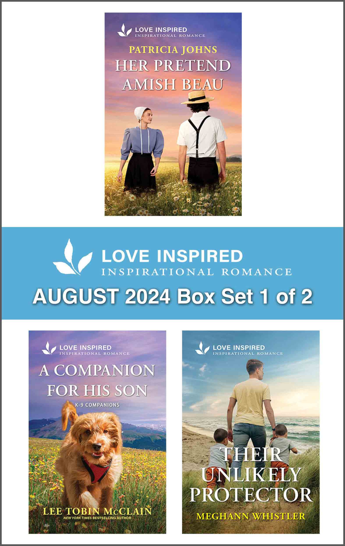 Love Inspired August 2024 Box Set 1 Of 2 Patricia Johns Lee Tobin Mcclain And Meghann Whistler
