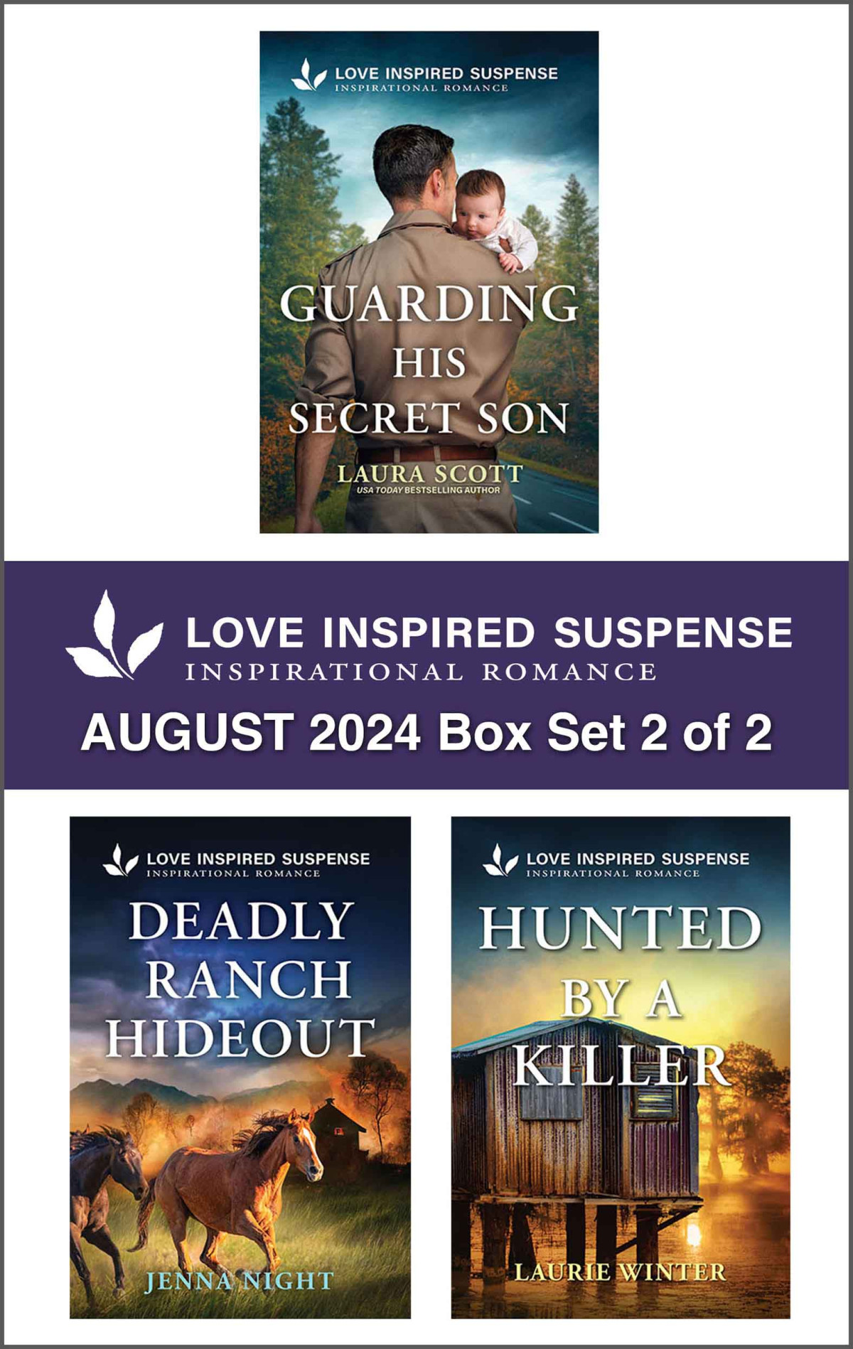 Love Inspired Suspense August 2024 Box Set 2 Of 2 Laura Scott