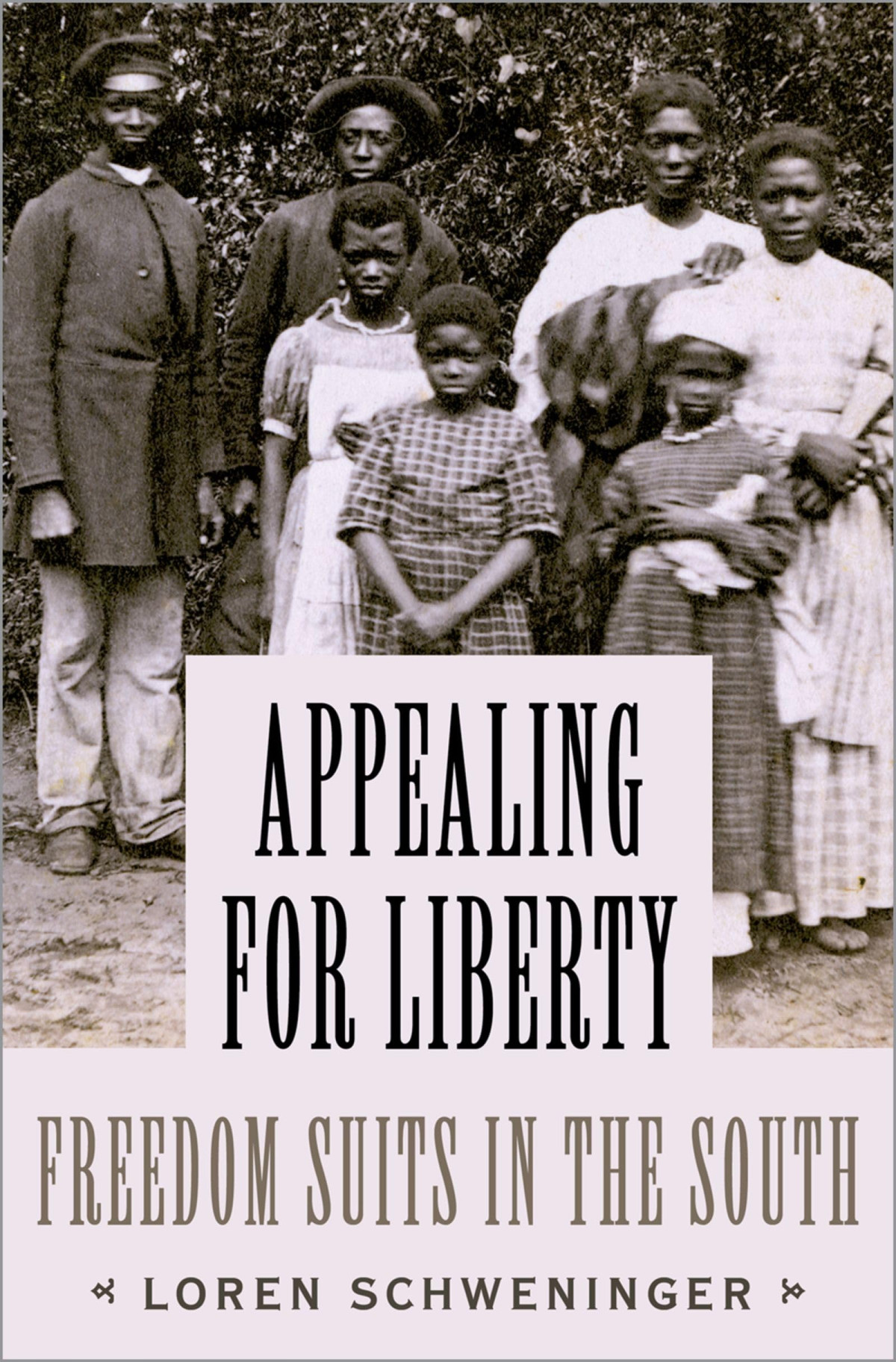 Appealing For Liberty Freedom Suits In The South Illustrated Loren Schweninger