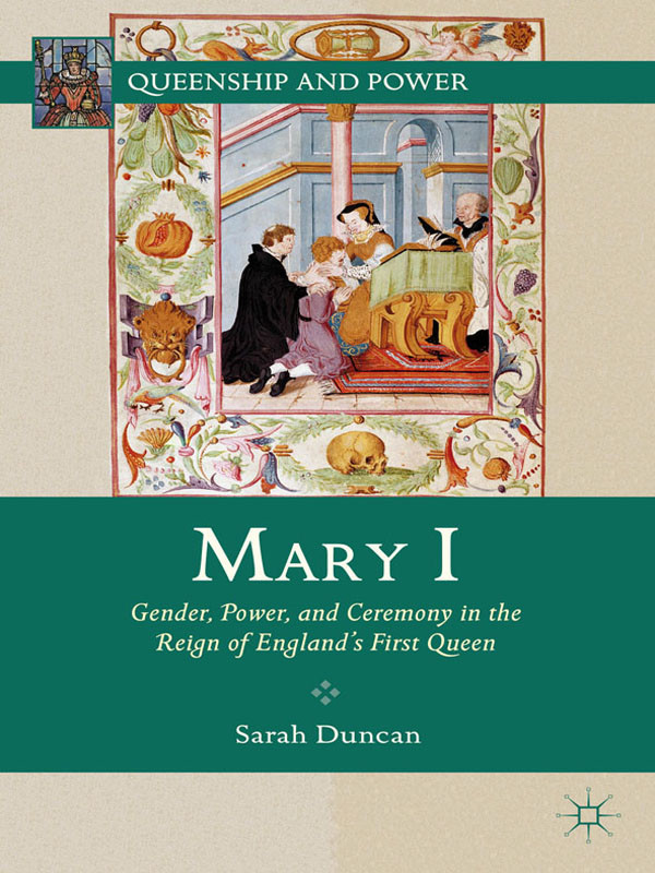 Mary I Sarah Duncan