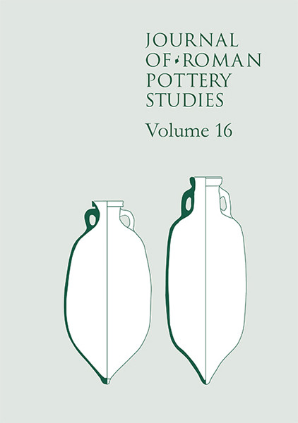 Journal Of Roman Pottery Studies Volume 16 Willis Steven