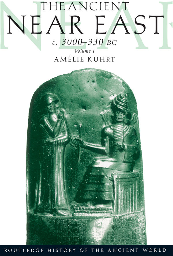 The Ancient Near East Amlie Kuhrt