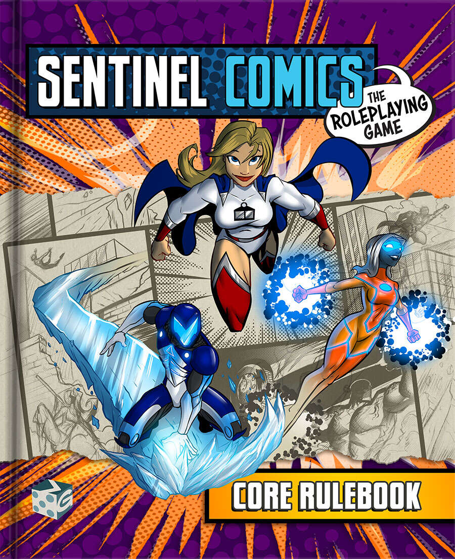 Sentinel Comics The Roleplaying Game Greater Than Games Llc