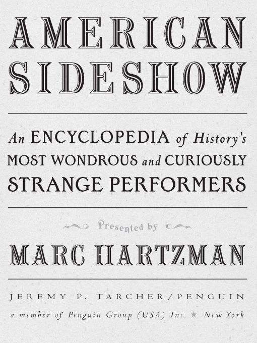 American Sideshow Marc Hartzman