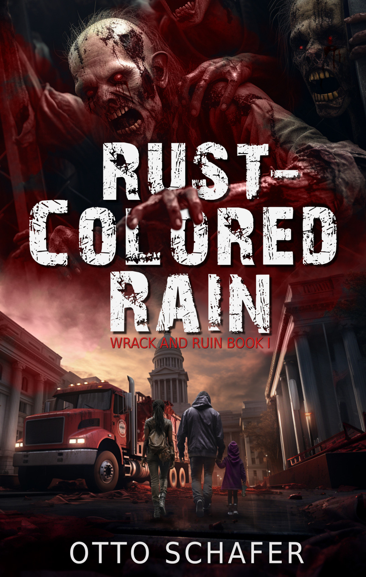 Rustcolored Rain A Zombie Apocalypse Thriller Otto Schafer