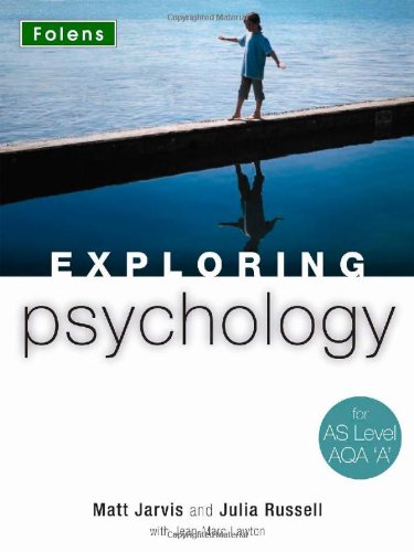 Exploring Psychology As Student Book For Aqa A Jarvis Matt