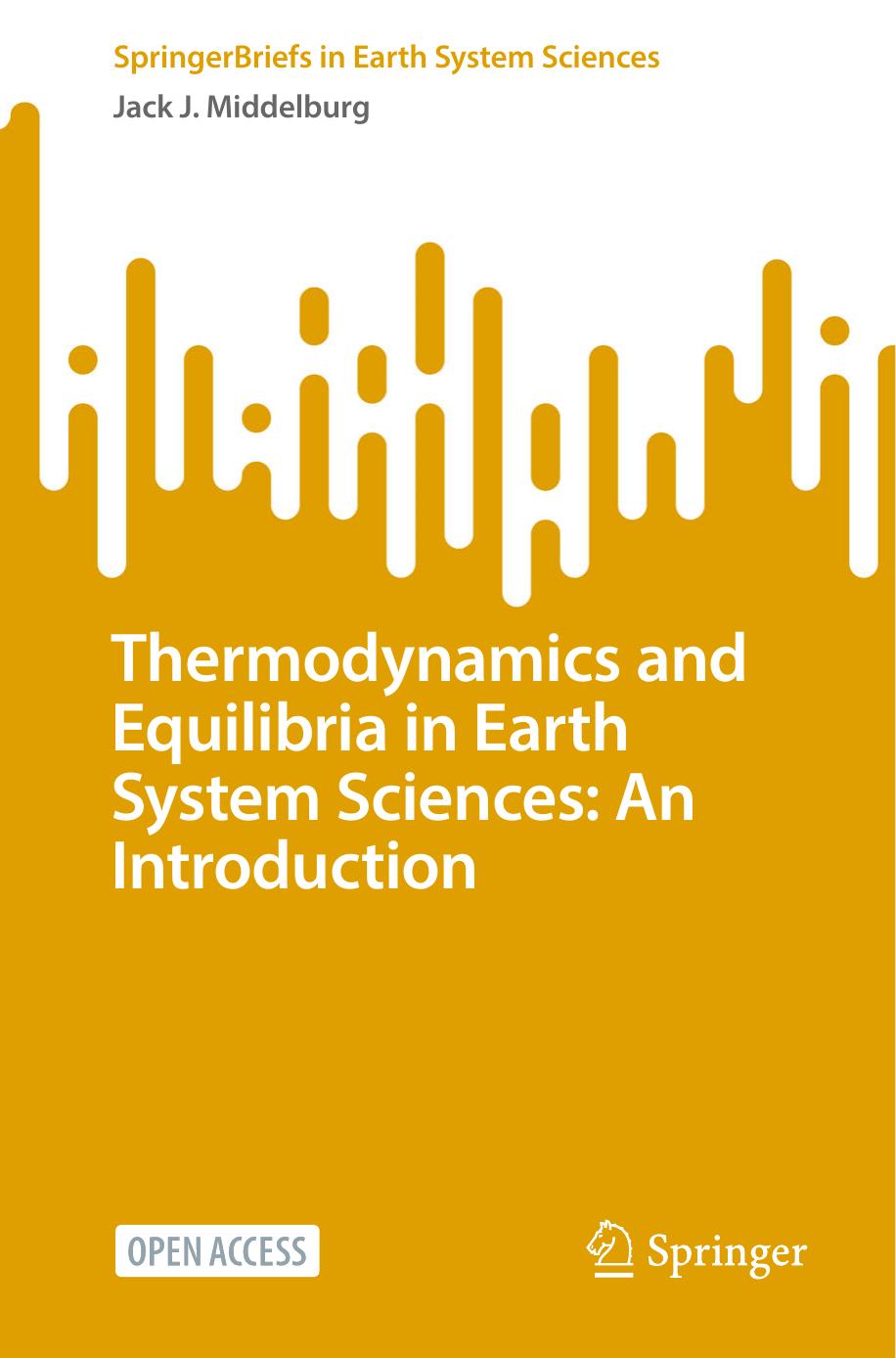 Thermodynamics And Equilibria In Earth System Sciences An Introduction 2024th Edition Jack J Middelburg