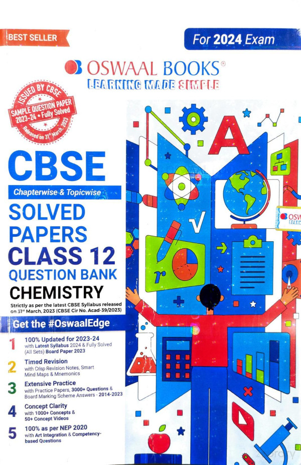 Oswal Chemistry Qb 2024pdf 2024th Edition Oswal