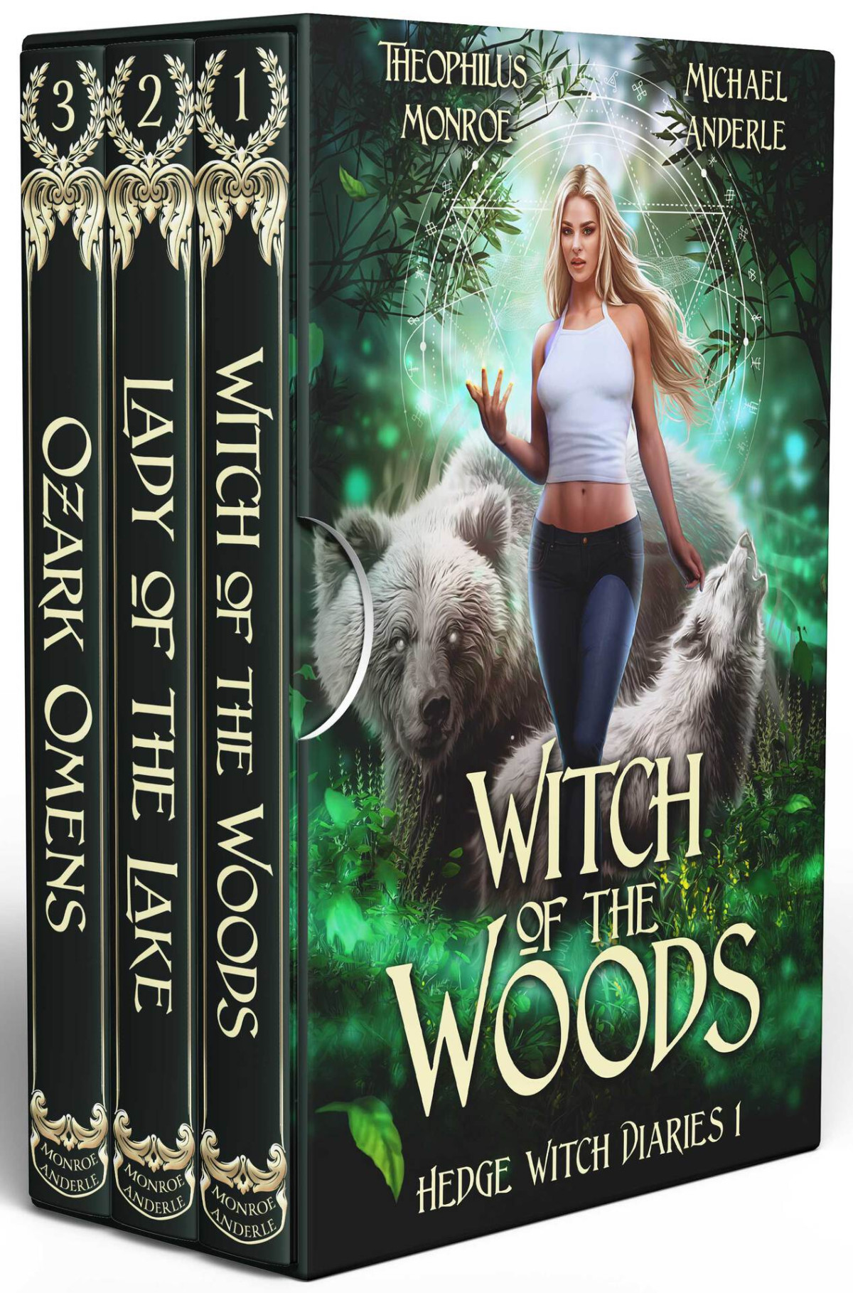 Hedge Witch Diaries Complete Series Boxed Set Theophilus Monroe Michael Anderle