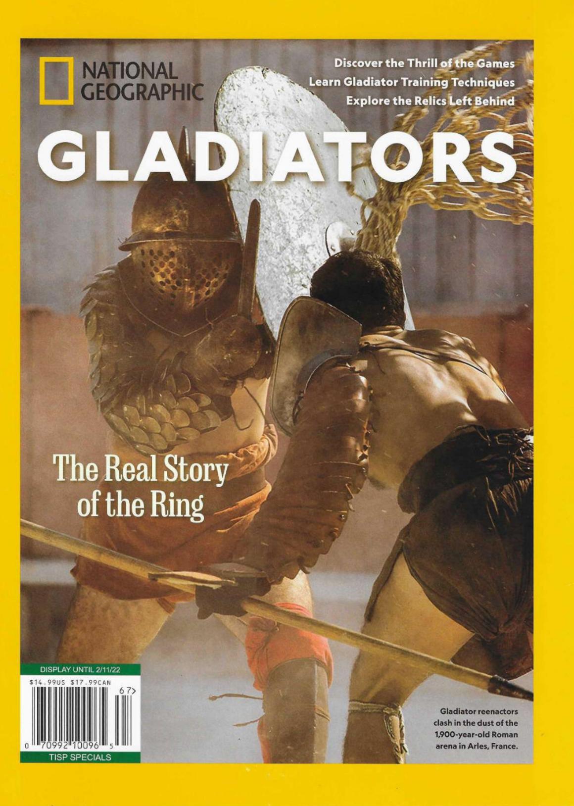 Gladiators The Real Story Of The Ring Andrew Curry