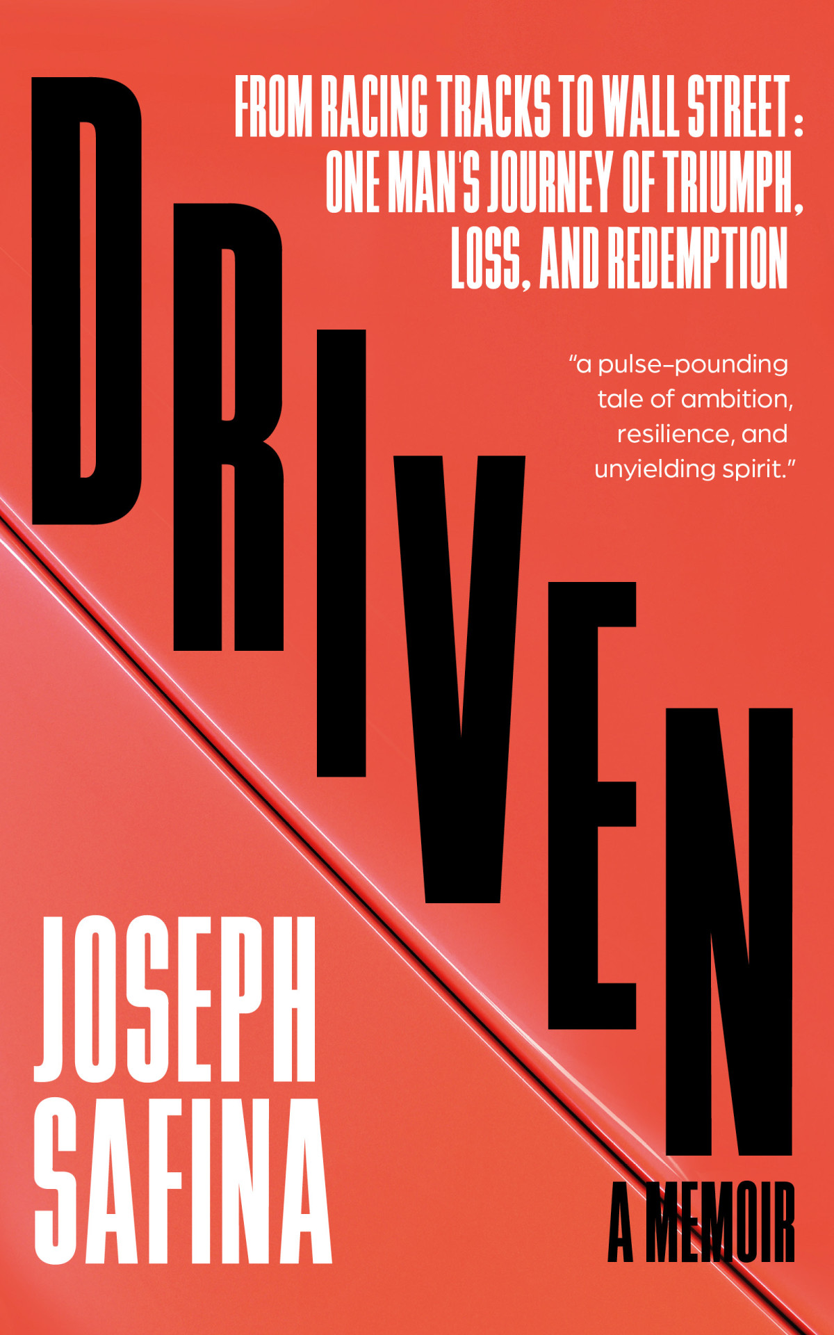 Driven From Racing Tracks To Wall Street One Mans Journey Of Triumph Loss And Redemption Joseph Safina