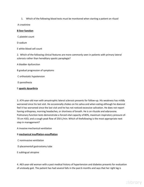 Faq On Using Riluzol Osama Msalma