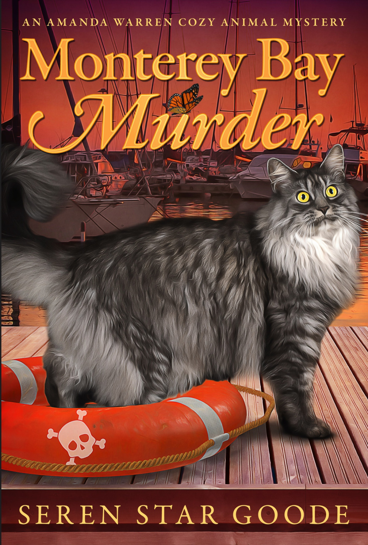 Monterey Bay Murder Amanda Warren Cozy Animal Mystery Book 2 Seren Star Goode