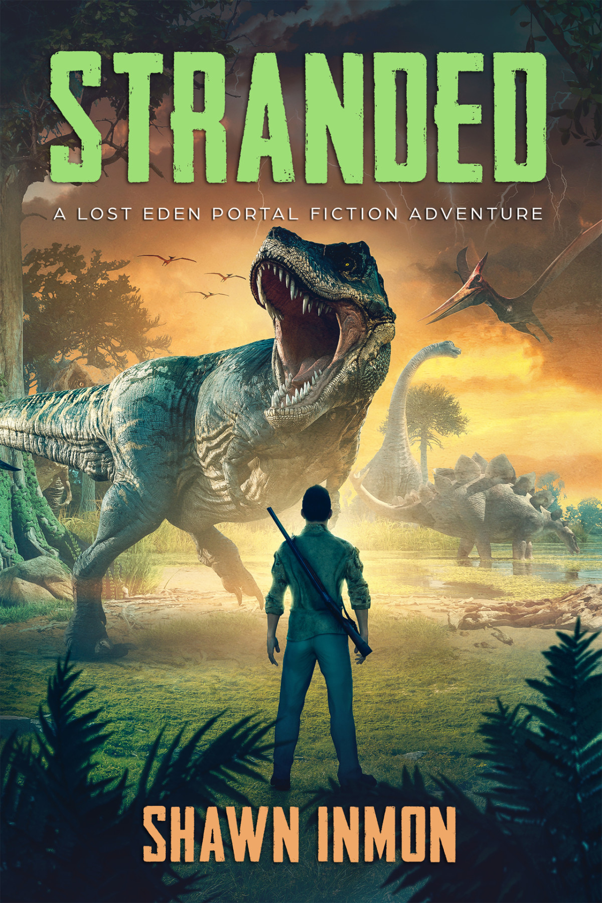 Stranded Lost Eden A Portal Fiction Adventure Book 1 Shawn Inmon