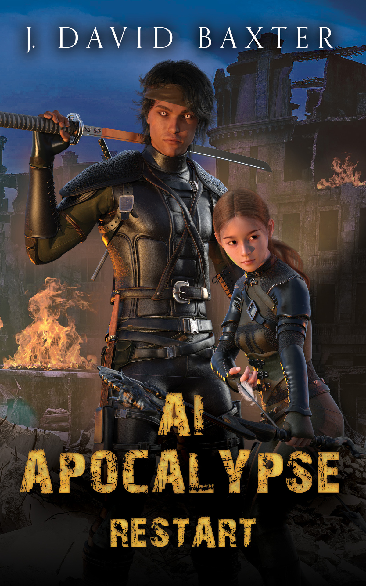 Ai Apocalpyse Restart An Apocalpytic Litrpg Adventure J David Baxter