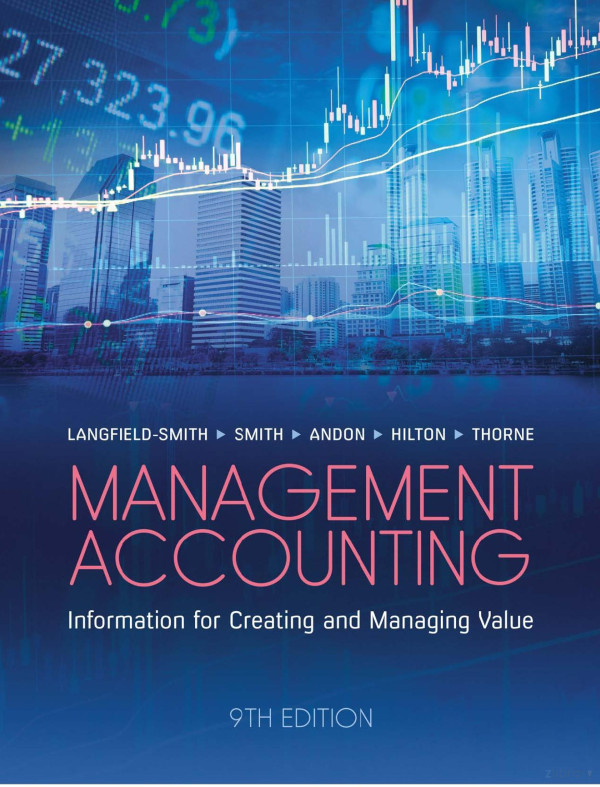 Ebook Management Accounting 9th Edition Kim Langfieldsmith David Smith