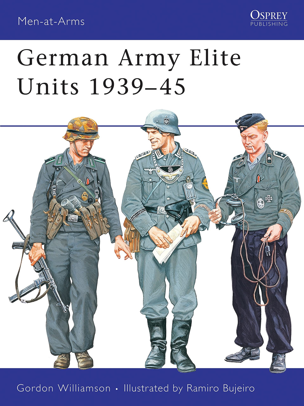 Men At Arms 380 German Army Elite Units 193945 First Edition Gordon Williamson