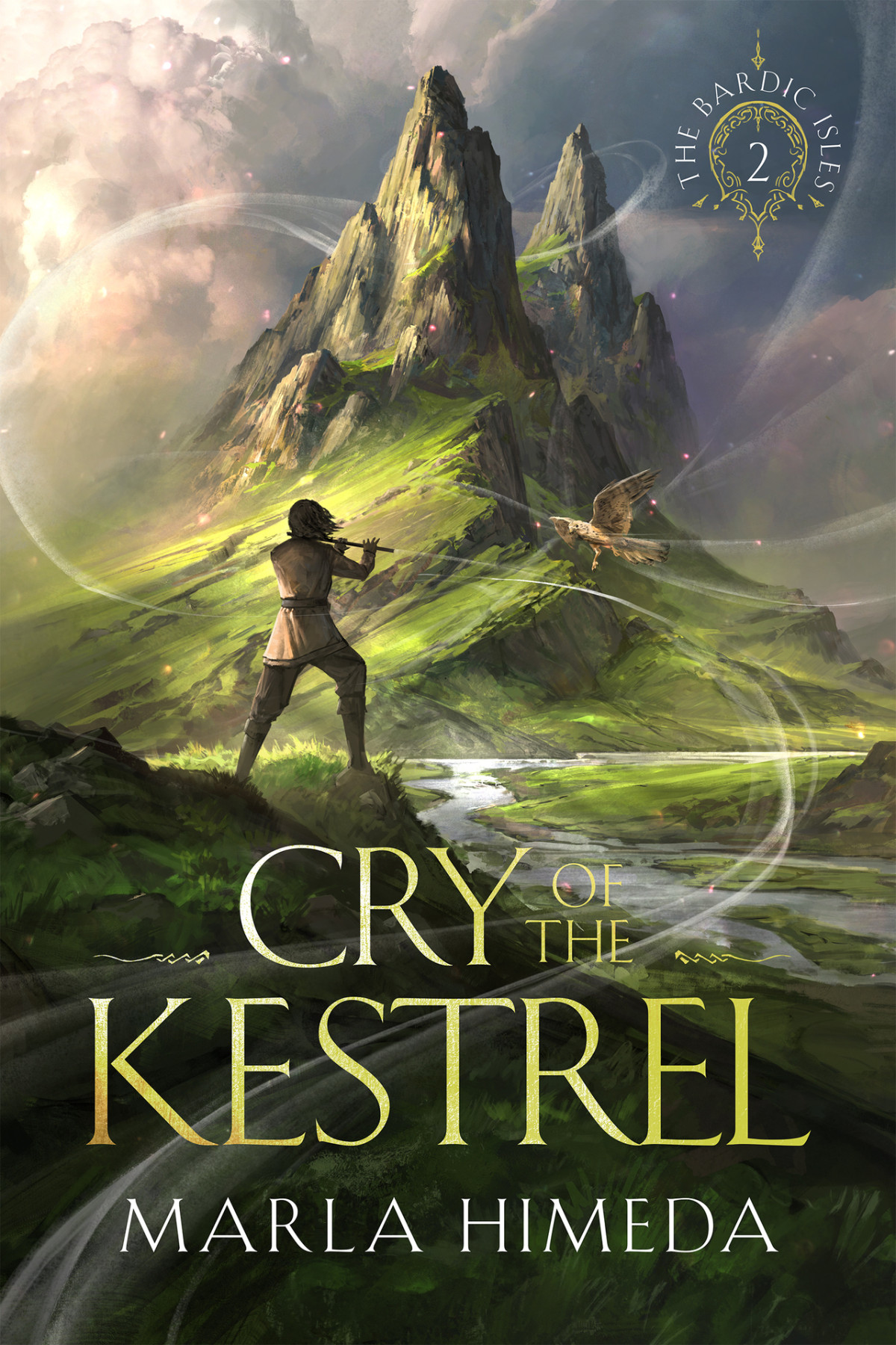 Cry Of The Kestrel The Bardic Isles Series Book Two Marla Himeda