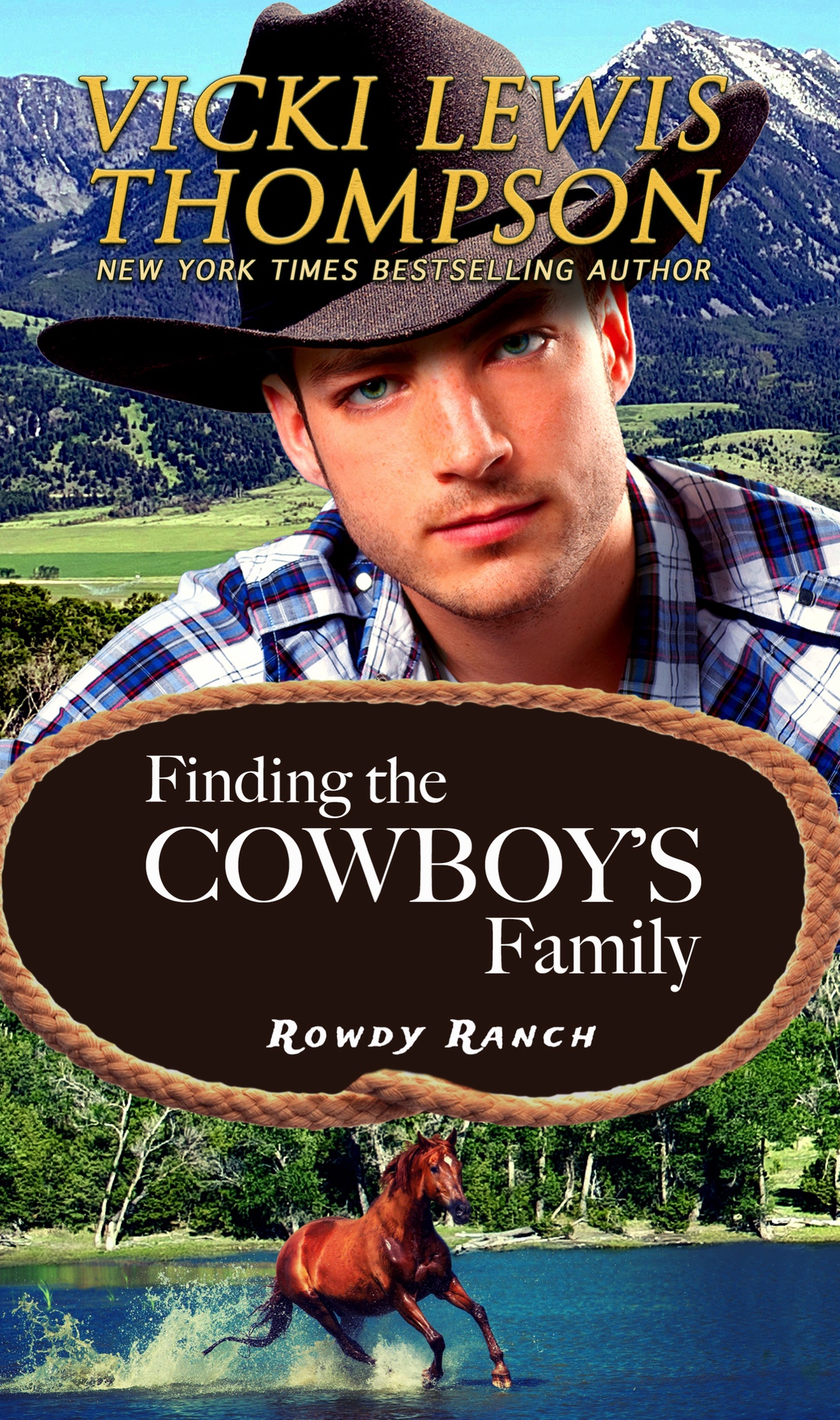 Finding The Cowboys Family Rowdy Ranch Book 11 Vicki Lewis Thompson