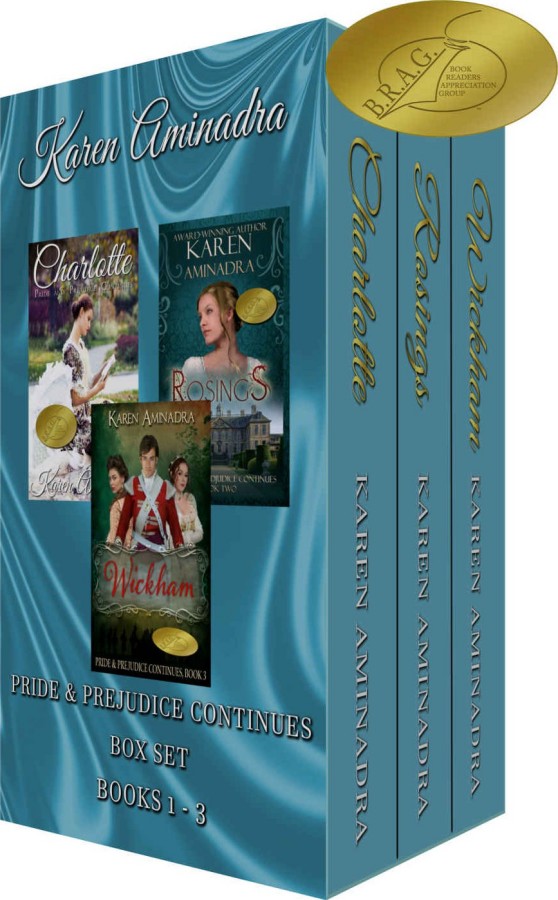 Pride Prejudice Continues Series Boxset Books 1 3 Karen Aminadra