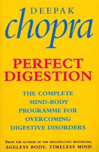 Perfect Digestion 3rd Edition Deepak Chopra Md