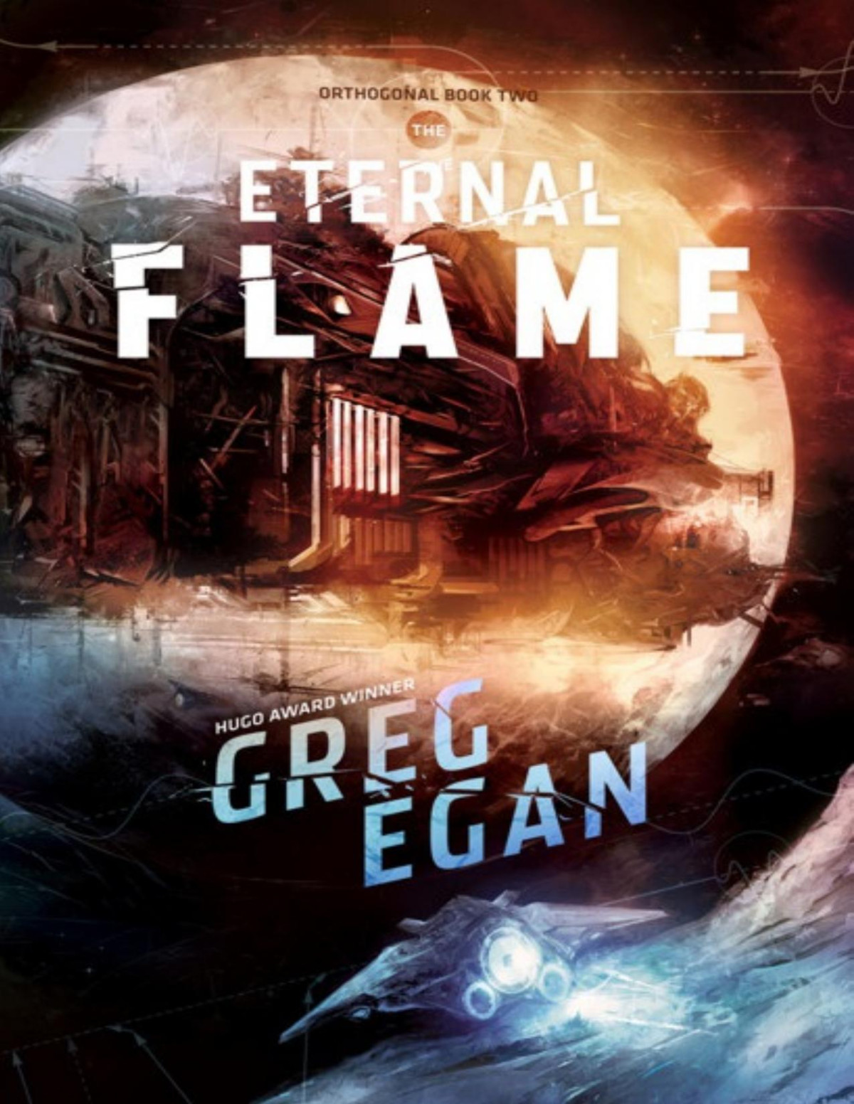 The Eternal Flame 1st Ed Greg Egan