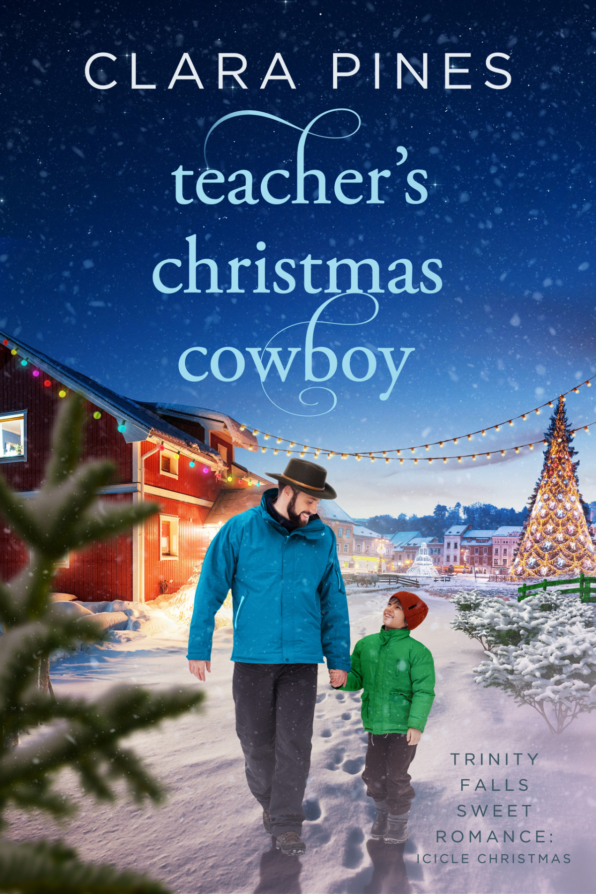 Teachers Christmas Cowboy 1st Ebook Ed Clara Pines