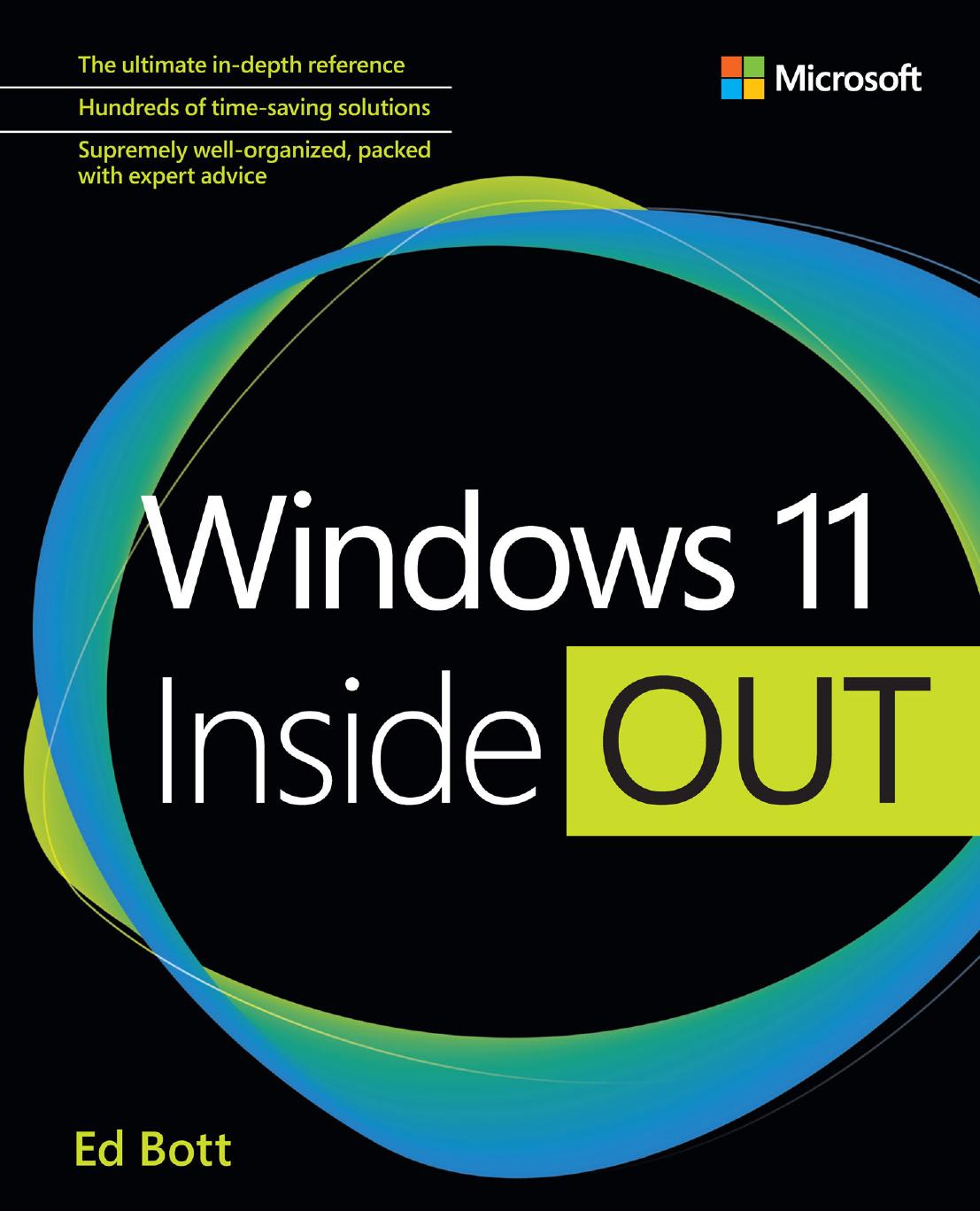 Windows 11 Inside Out 1st Edition Ed Bott