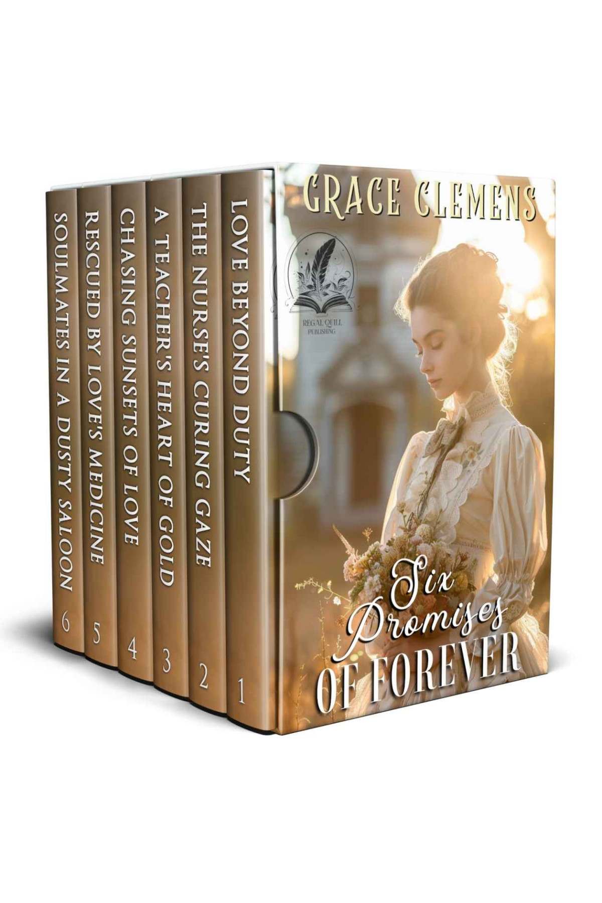 Six Promises Of Forever A Historical Western Romance Collection Western Hearts United Grace Clemens