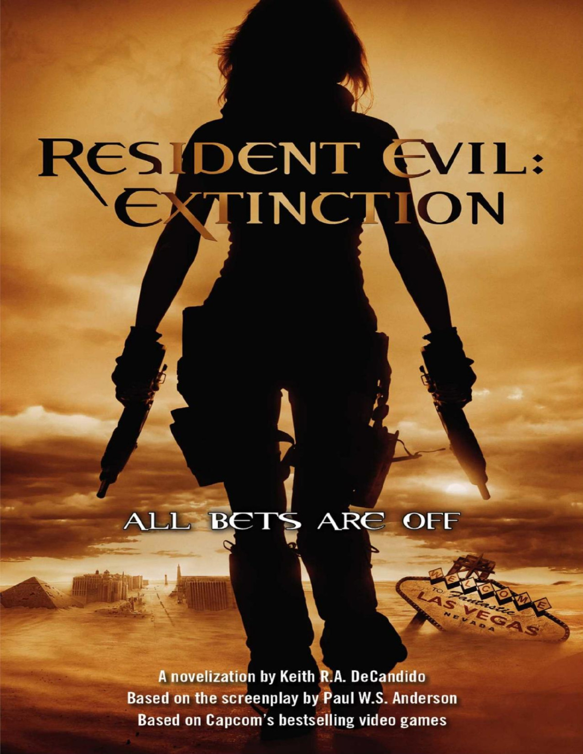 Resident Evil Extinction 1st Edition Keith R A Decandido
