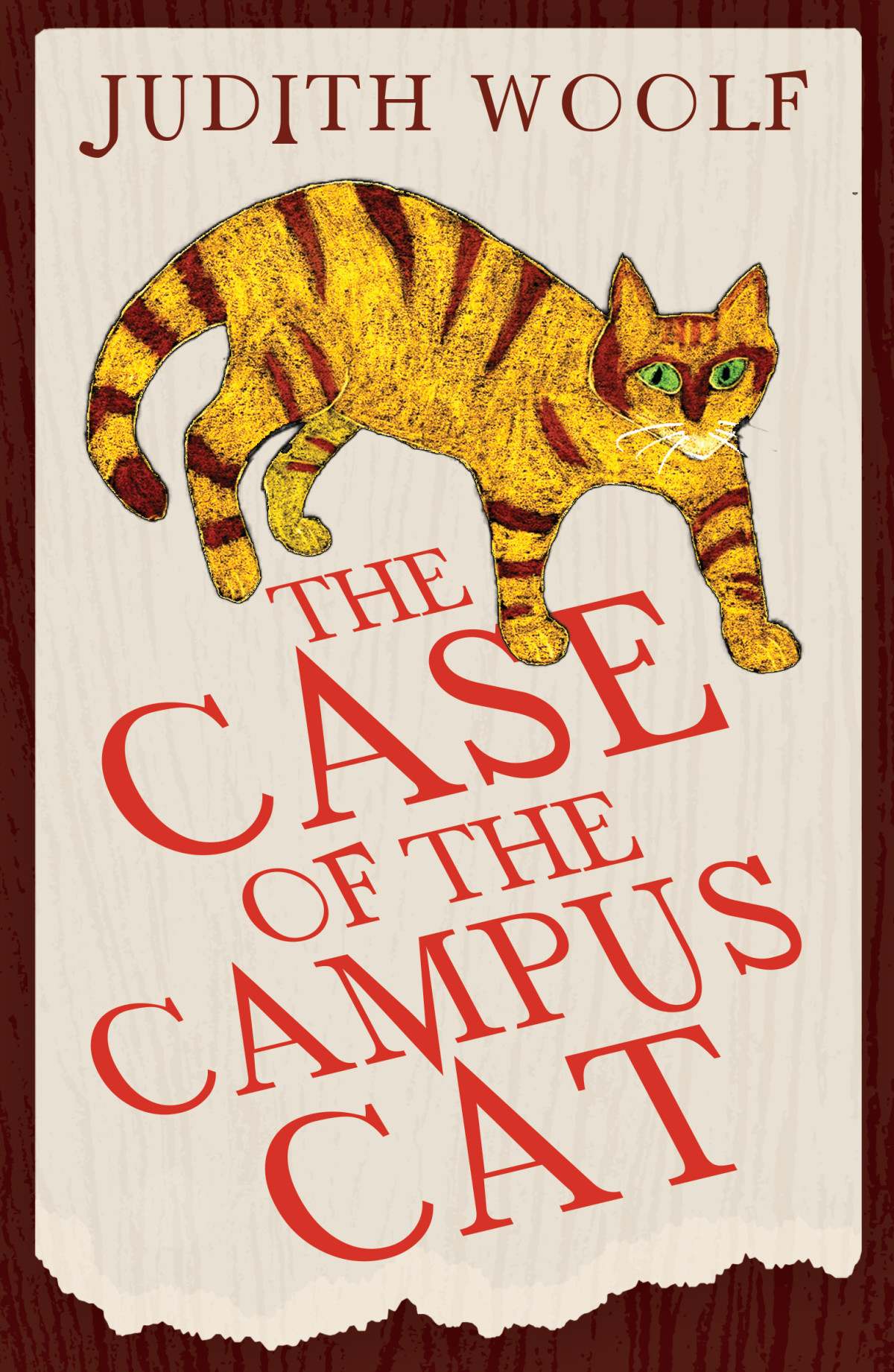 The Case Of The Campus Cat Judith Woolf