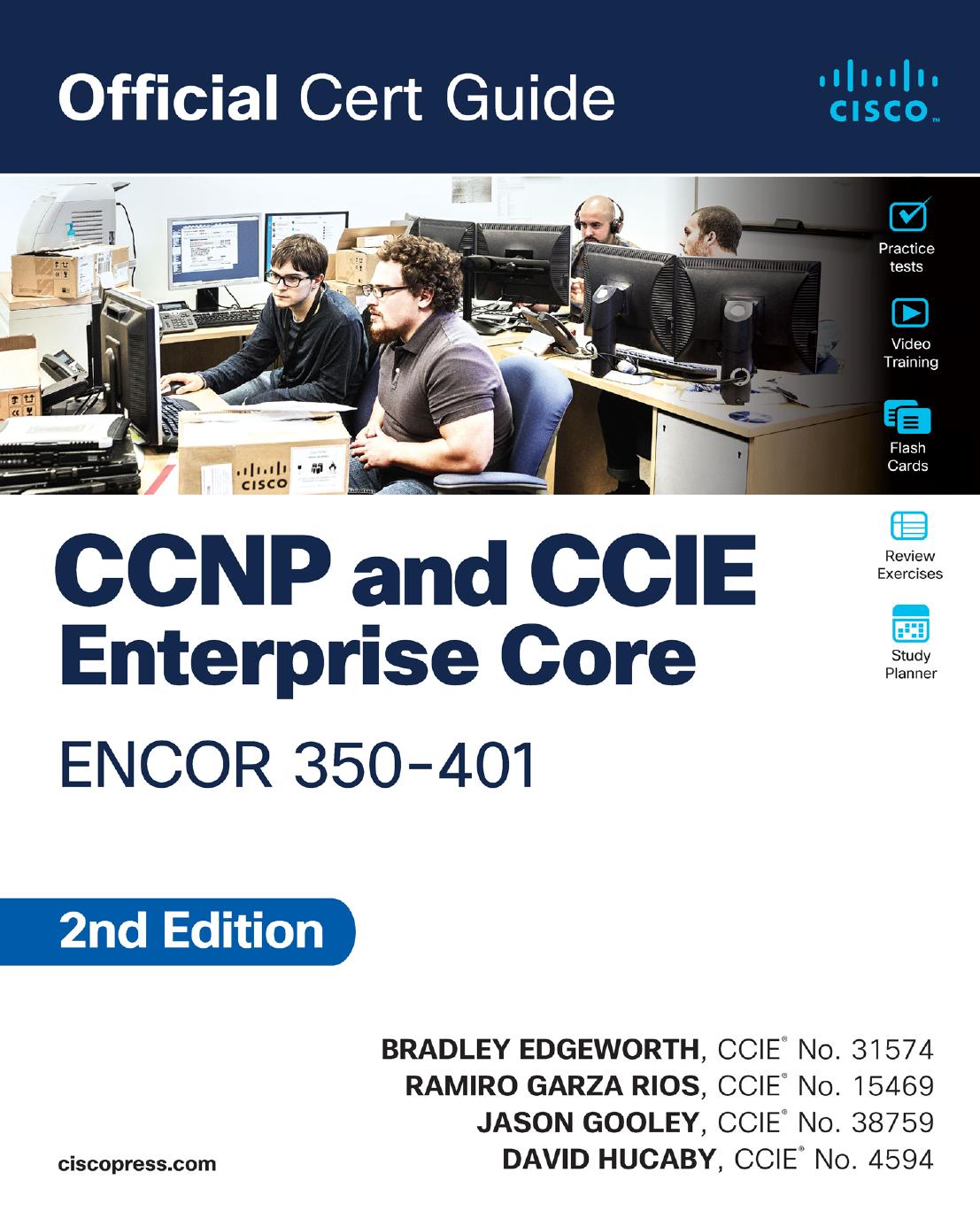 Ccnp And Ccie Enterprise Core Encor 350401 Official Cert Guide 2nd Edition Brad Edgeworth